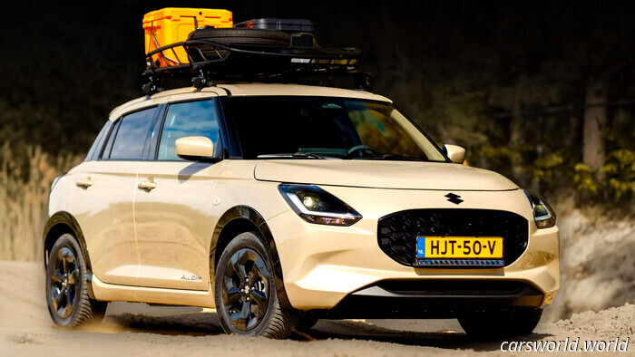 Esta Escotilla Suzuki AWD Se Siente Como El 911 Dakar De Las Calles De La Ciudad | Carscoops